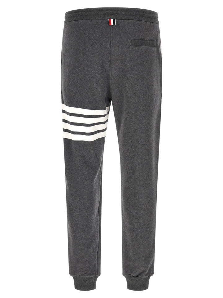 Thom Browne 4bar Pantaloni - Grigio | 4082eab40688ff4fb3b7071487f61b8aecf77eea