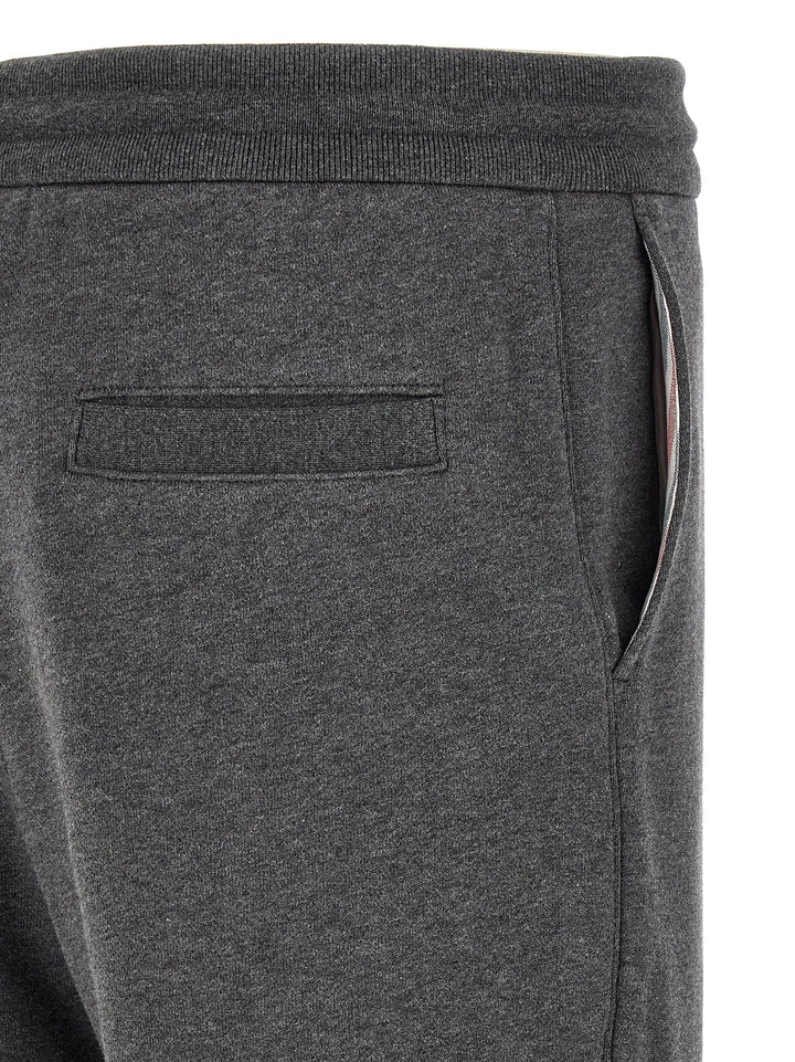 Thom Browne 4bar Pantaloni - Grigio | 66fb00cf21b26f02dc6caae76f74dc0041dd7c08