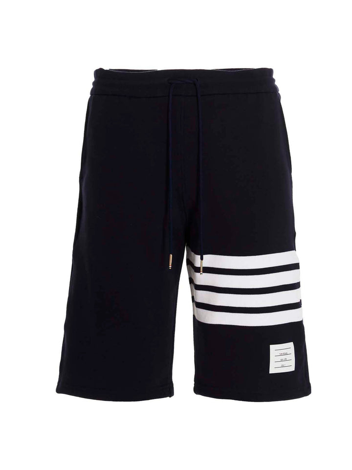 Thom Browne 4 Bar Bermuda e Short - Blu | 6f4bcfd6c14354985134aa76f7074d4033dbef18