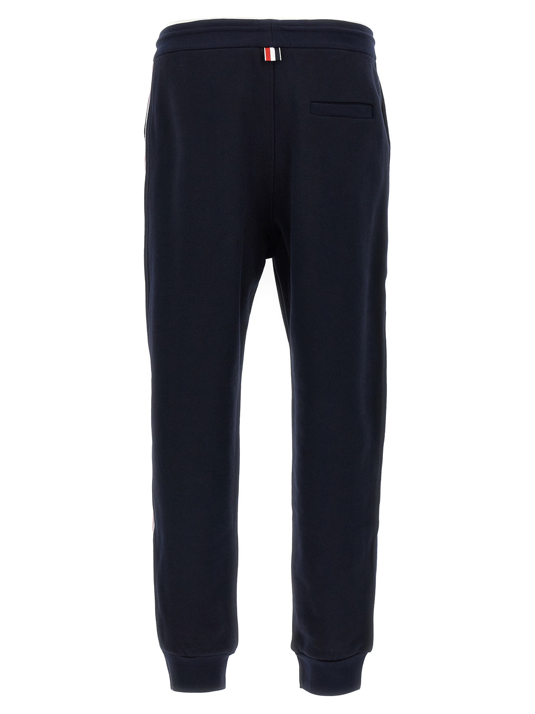 Thom Browne Classic Loopback Stripe Pantaloni - Blu | e2b4ac40cea37bee16e3f94d84918a18b80e7620