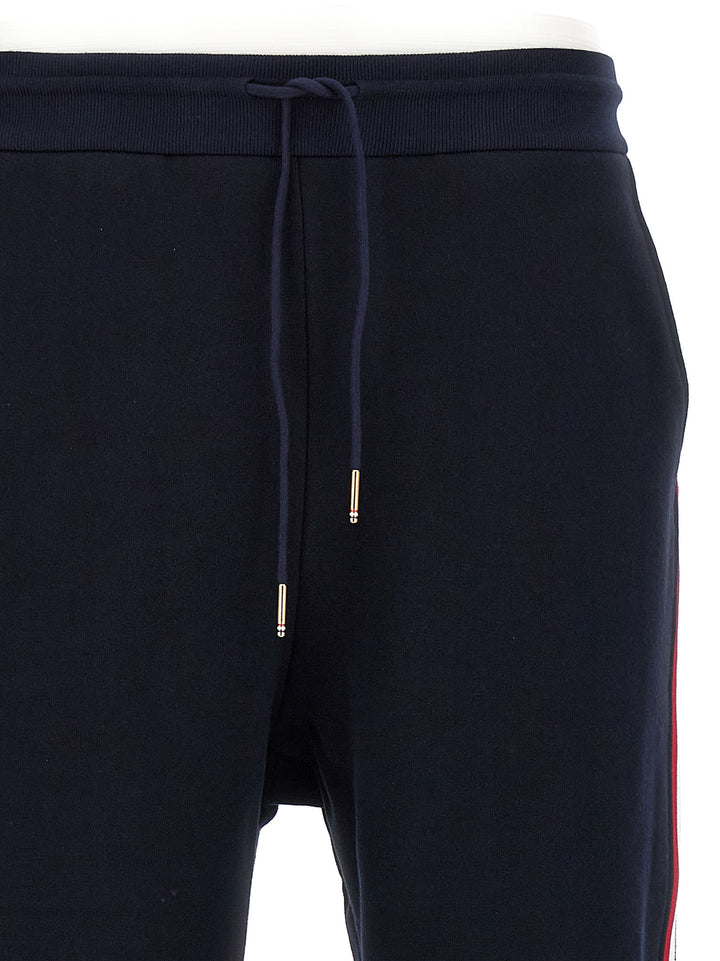 Thom Browne Classic Loopback Stripe Pantaloni - Blu | ffe88303dea37f9d1cf410bad3d6815ff45b1759