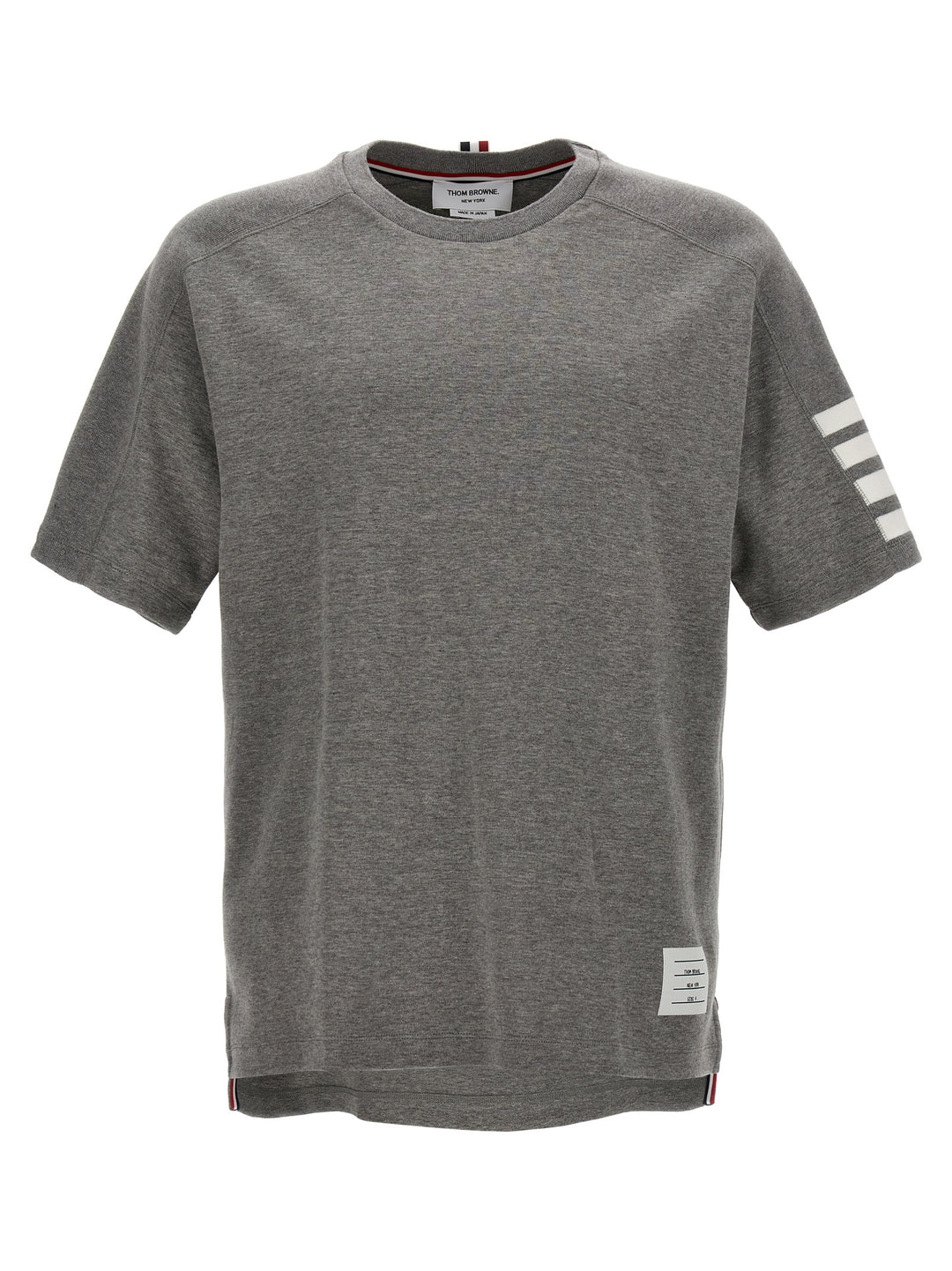 Thom Browne 4 Bar T shirt - Grigio | 7e33aa01fcaf743819b82f6365fcc02bbf968132