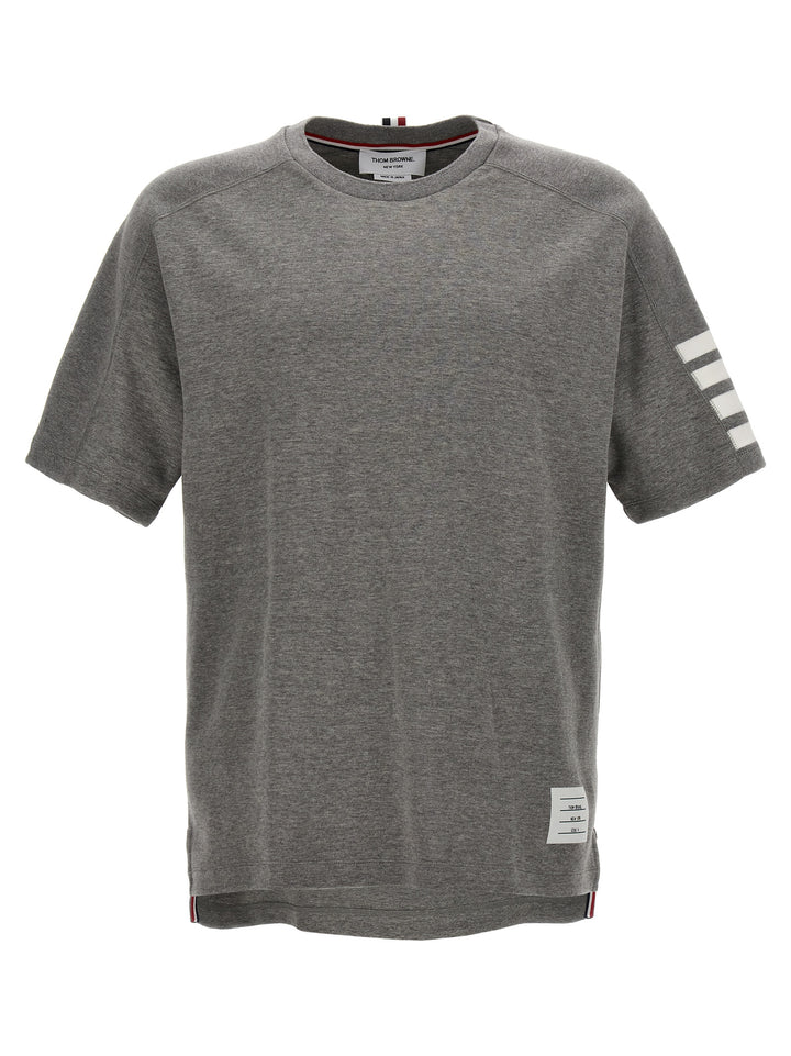Thom Browne 4 Bar T shirt - Grigio | 7e33aa01fcaf743819b82f6365fcc02bbf968132