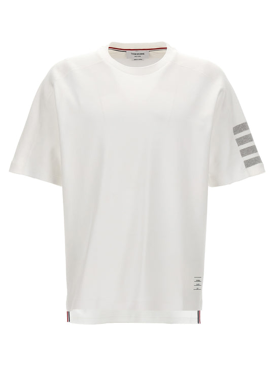 4 Bar T Shirt Bianco