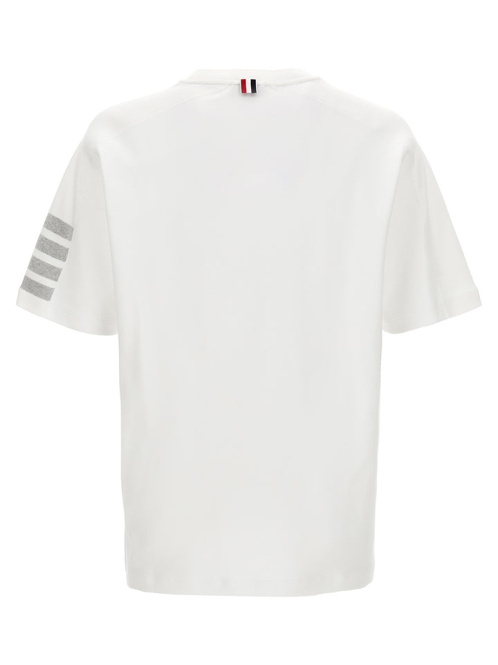 Thom Browne 4 Bar T shirt - Bianco | 721c3e34a2c2d2fdebdecb4dd43f1a56f8a1642c