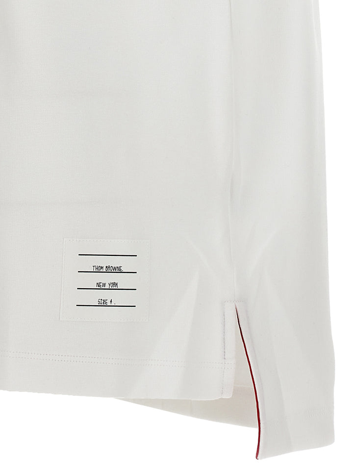Thom Browne 4 Bar T shirt - Bianco | edebe47862f9fbc05a80070ed0f576d96188360c