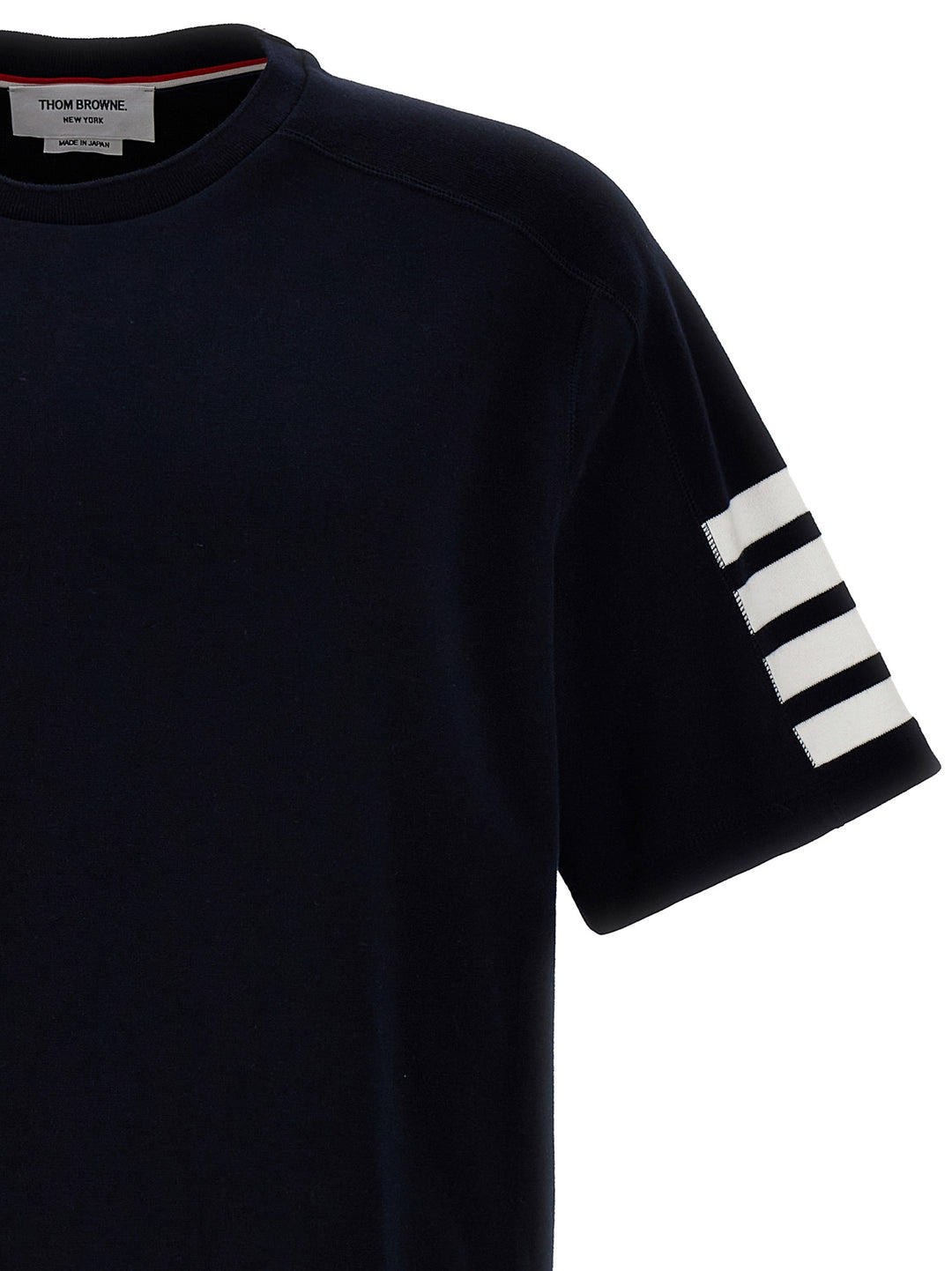 Thom Browne 4 Bar T shirt - Blu | 283ebf28ace61a95bd1ee9db4f9db234478429cf