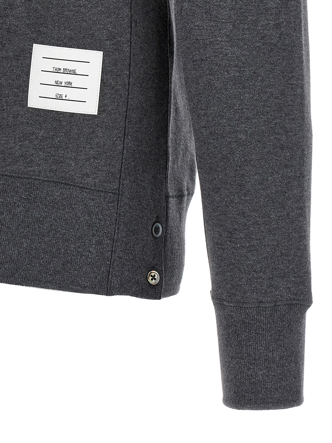 Thom Browne Classic Loopback 4-Bar Felpe - Grigio | aeef6e9a9c3164512b8b105f6b703f0bcf7d0e2c