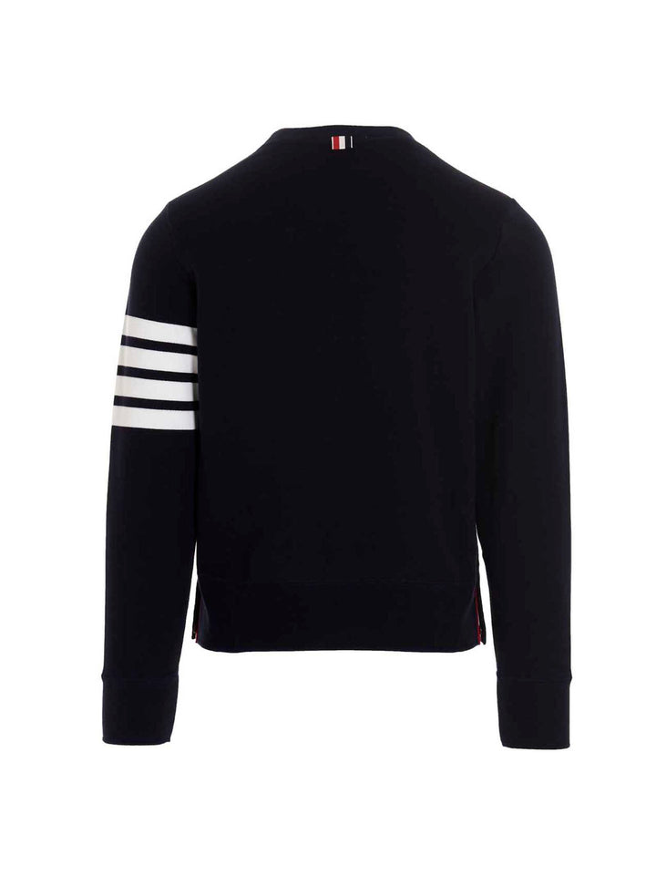 Thom Browne 4 Bar Felpe - Blu | 52f84aa64a06c6896e74a242124755277c1d776f