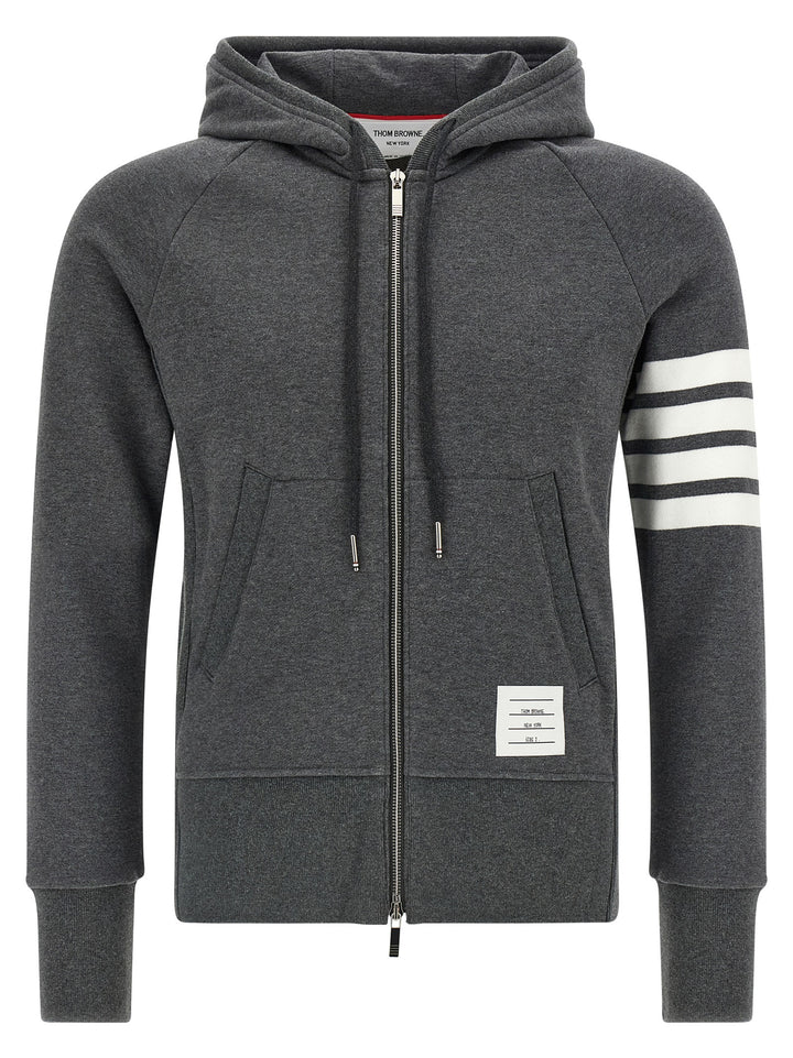 Thom Browne 4bar Felpe - Grigio | 4ddc4cd320470830e0c56f100e2d8d44112e5cbe