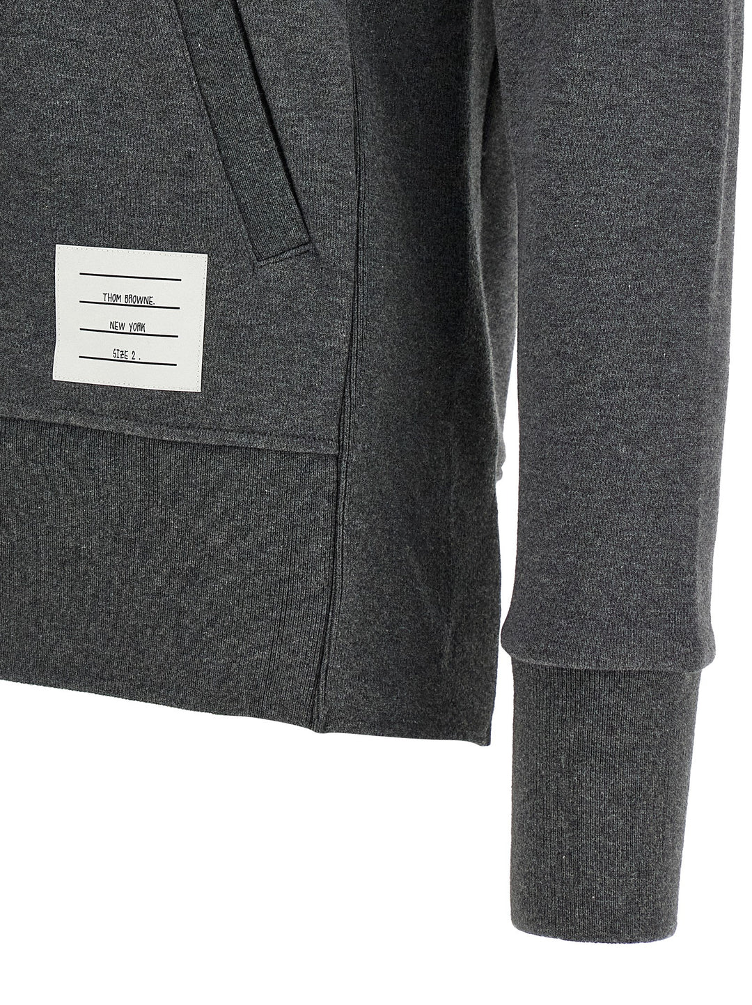 Thom Browne 4bar Felpe - Grigio | d52ea59280fc9e24e7f0c2bd43adf9378ae8716e