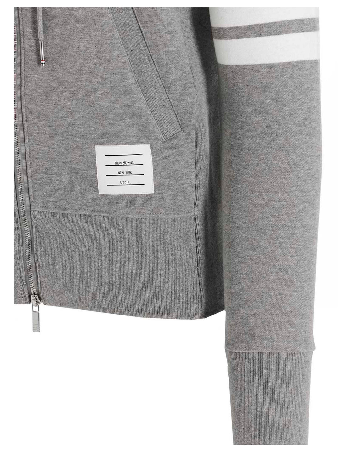 Thom Browne 4 Bar Felpe - Grigio | 55f831062534c1ee04994d2e8cc3f9d47a864039