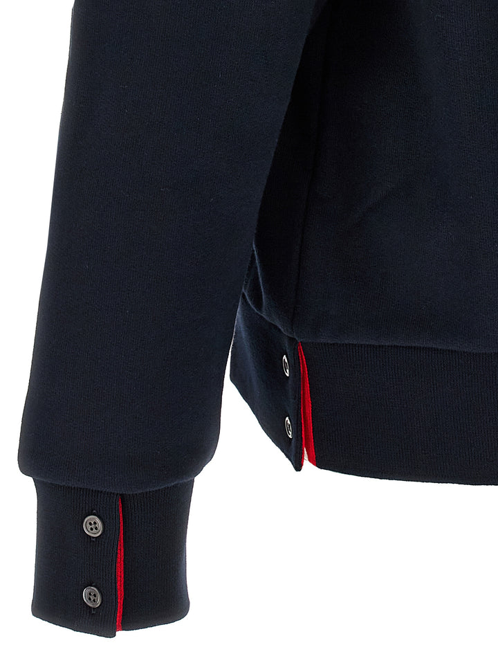 Thom Browne Hoodie Felpe - Blu | 1be07f4c661ac469718931dd515d0e8d342f99f0