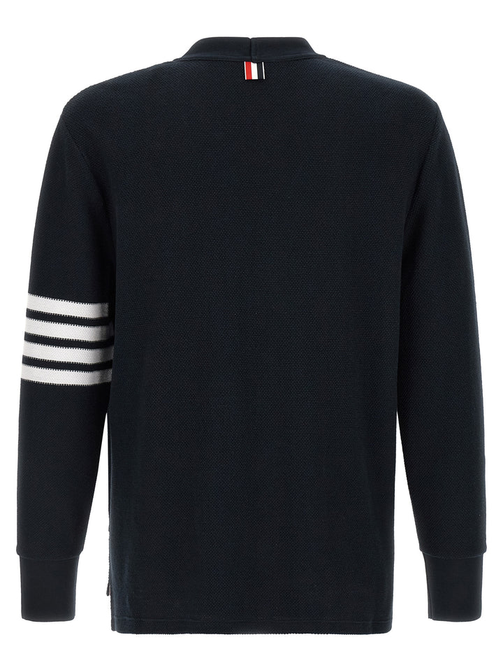 Thom Browne 4bar Cardigan Maglioni - Blu | 546322729f7e17ce62ba98fc572179a313ca5242