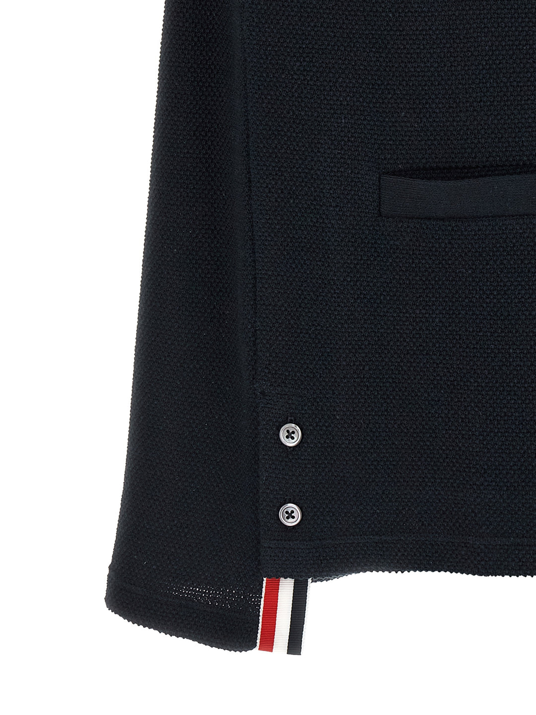 Thom Browne 4bar Cardigan Maglioni - Blu | 4b7bf2553fff4bdd8bf7605a748c77a70c79f19f