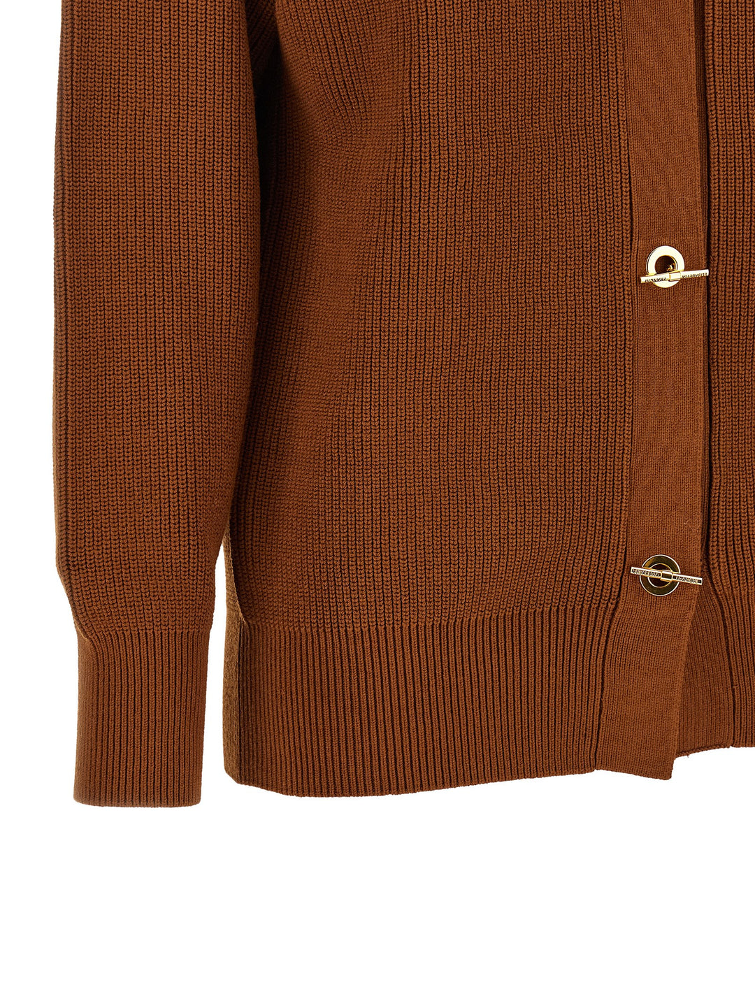 Elisabetta Franchi Cardigan Tricot Maglioni - Marrone | 9f0243bc6ee0728b54456adfdbcbc1e901de4b1f