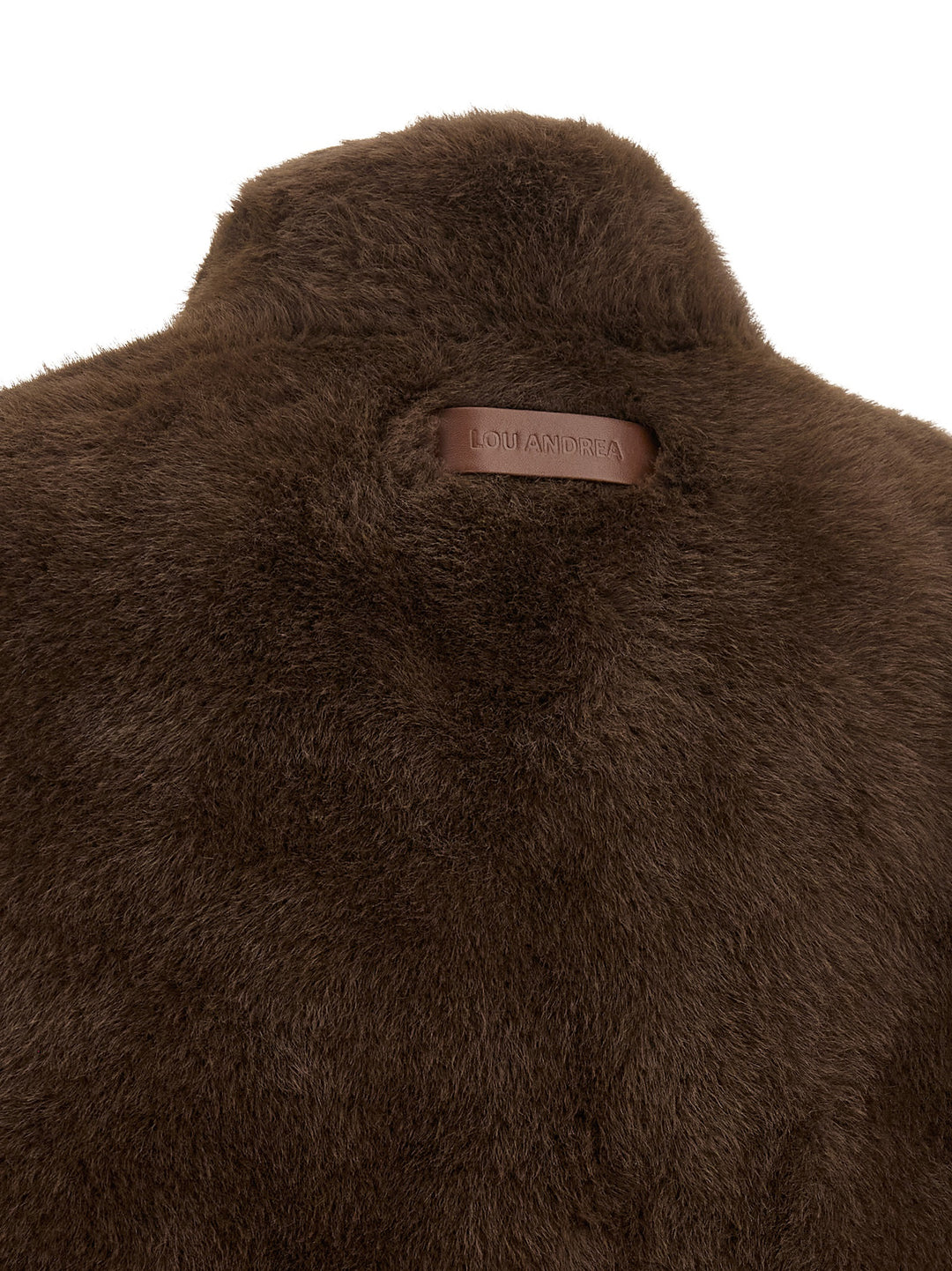 Lou Andrea Eco-Fur Vest Gilet - Marrone | 9284e485d4963f8a0ea8c3f7bcf00a8d6140b74e