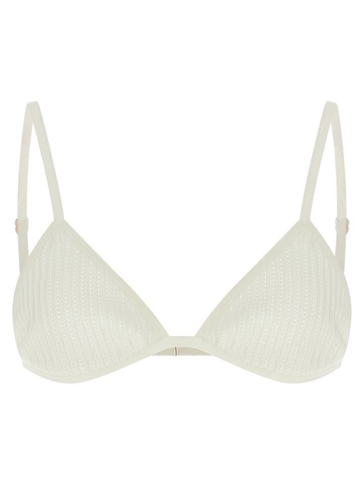 Elisabetta Franchi + Bra Polo - Bianco | 7beb522df714257651023c33b41c945bbfa09ee6