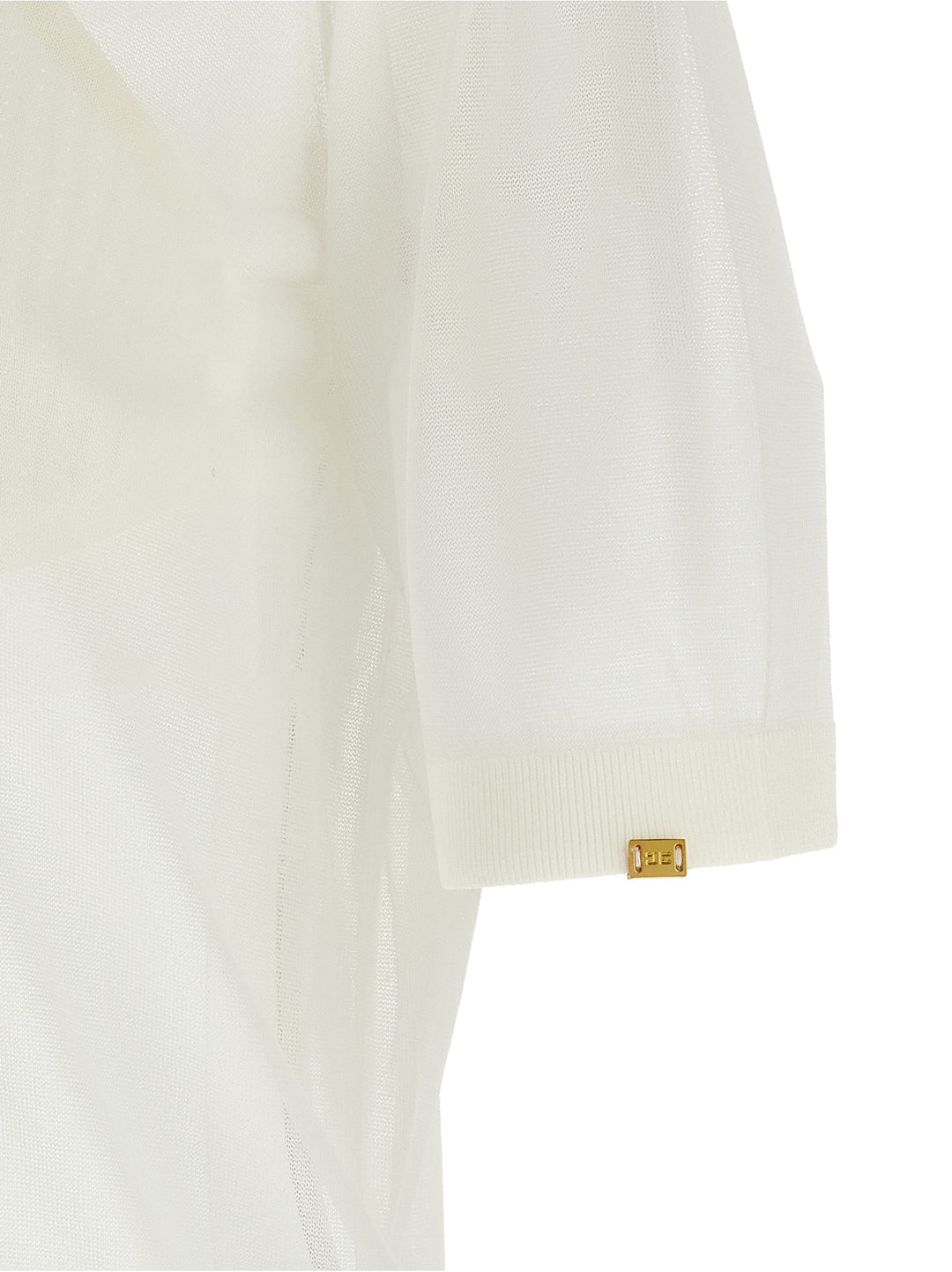 Elisabetta Franchi + Bra Polo - Bianco | 11206e60f6e122b0572f333816954c671fdb416b