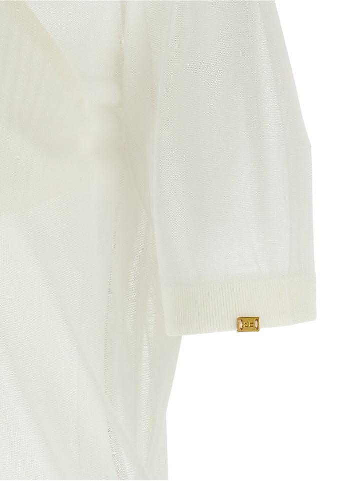 Elisabetta Franchi + Bra Polo - Bianco | 11206e60f6e122b0572f333816954c671fdb416b