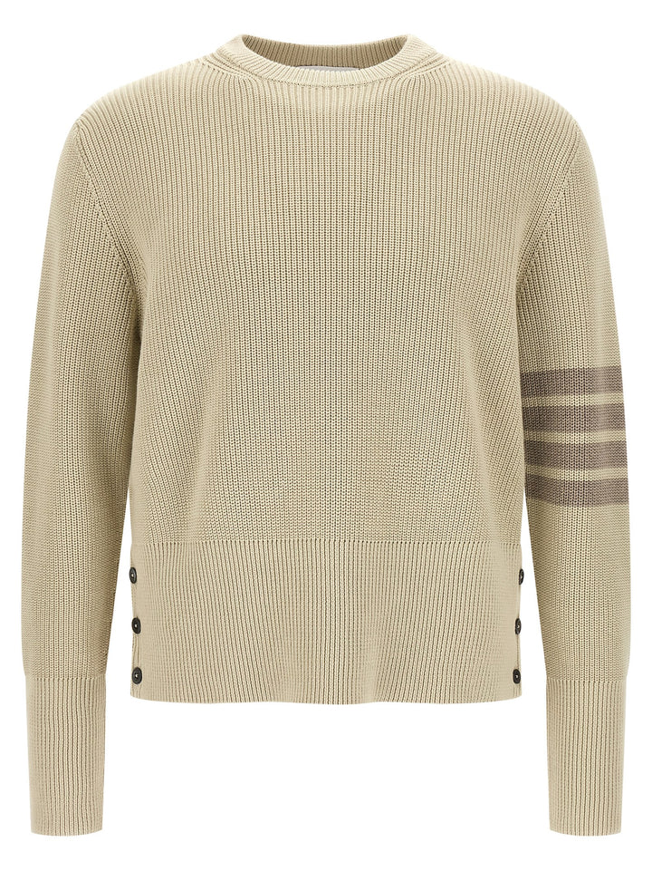 Thom Browne 4bar Maglioni - Beige | 2431b24d32b96d6cde6a14f5b4de6aa20d38fbe8