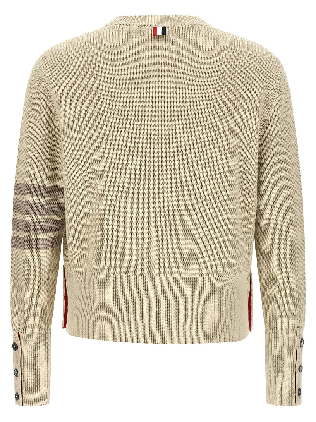 Thom Browne 4bar Maglioni - Beige | 82d16478b7f3ffbfdb6bddda0e5eb672c6177cdb