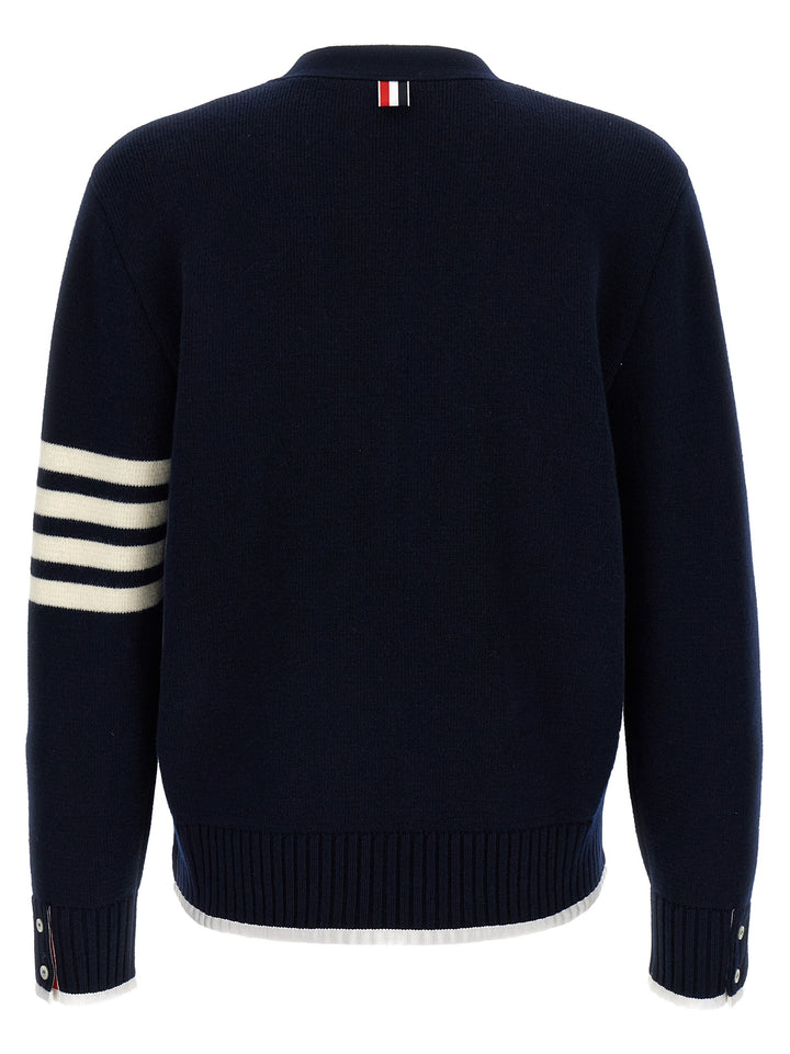Thom Browne 4-Bar Maglioni - Blu | ab75ccf7e70eded926a7832bfe5800ab346f8be2