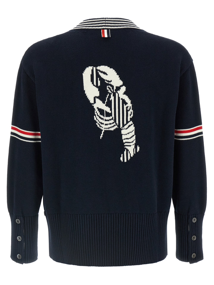 Thom Browne Lobster Maglioni - Blu | ddaa3e280b52162c86df24ce8568c7df0cd3fc69
