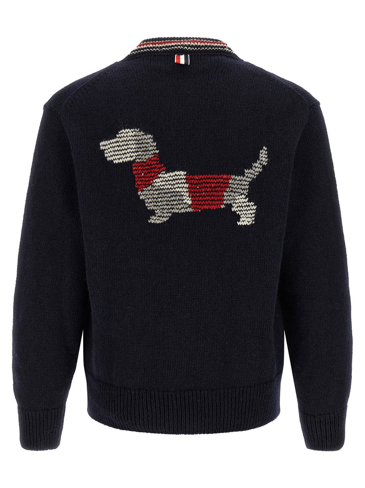 Thom Browne Hector Maglioni - Blu | c6c0e7136628edc5ab49af2f4bf53762d8c7478f