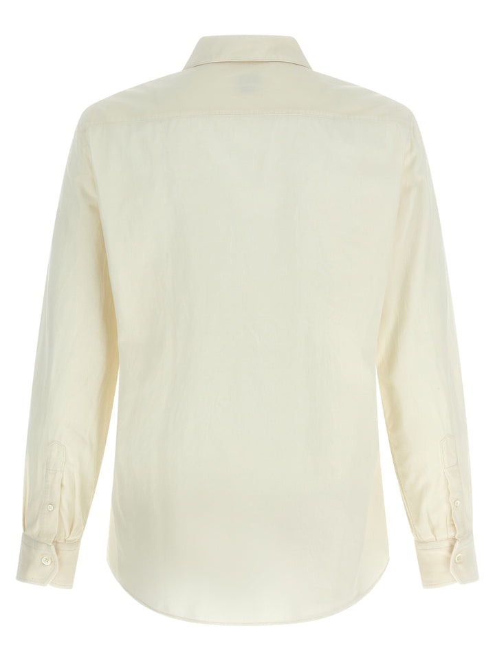 Brunello Cucinelli Corduroy Shirt Camicie - Beige | b73554df76a0a90e211947a15b50cfc5f41225f5