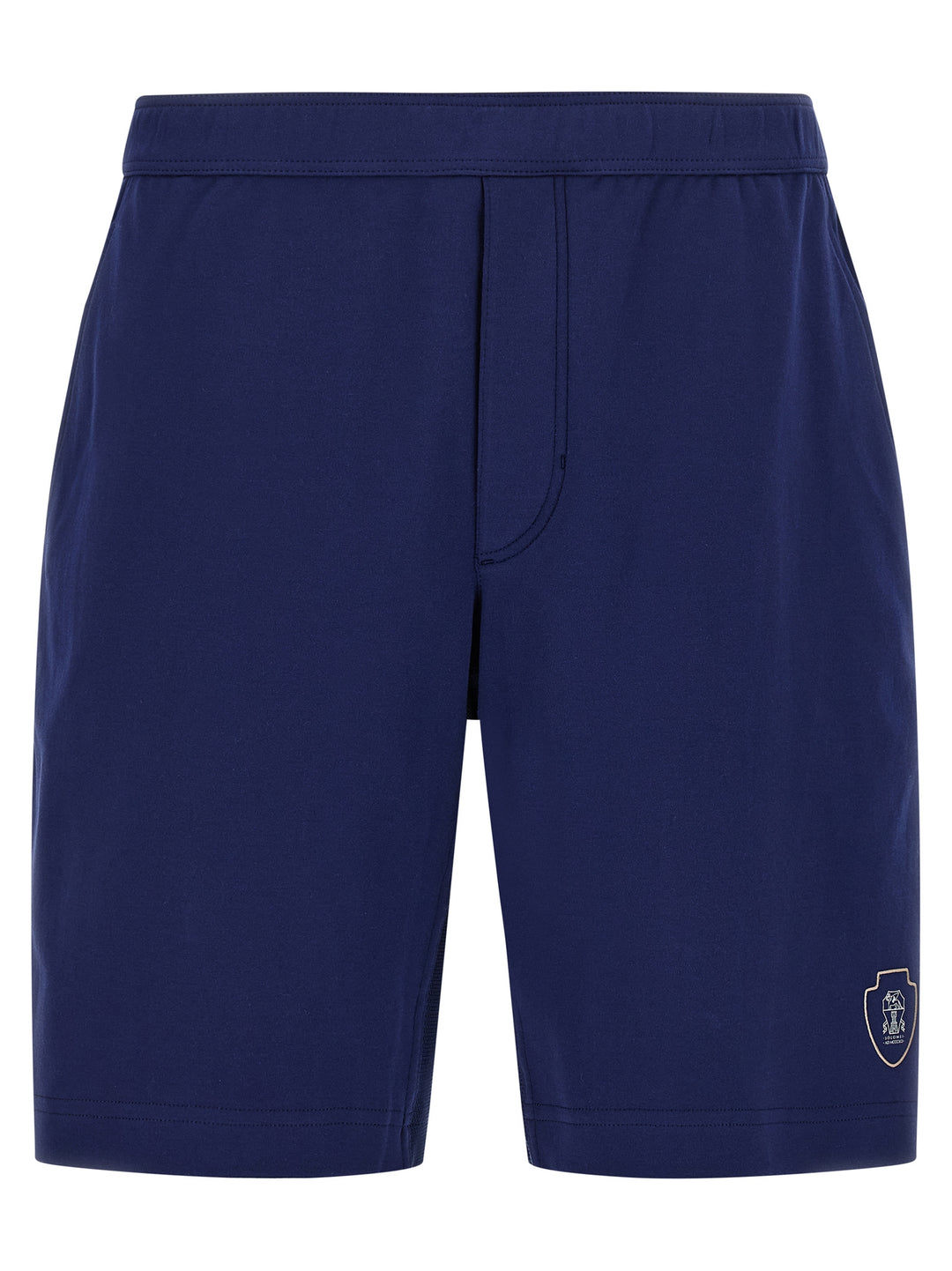 Brunello Cucinelli Interlock Cotton Bermuda Shorts Bermuda e Short - Blu | cfe66721201f0e8edb776e7c6a98b9891654aa87