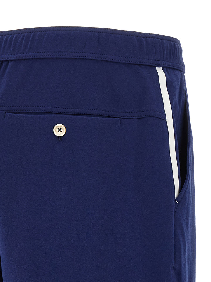 Brunello Cucinelli Interlock Cotton Bermuda Shorts Bermuda e Short - Blu | 029f80ad5c9840ec27aa08055819fd5fb800a3cc