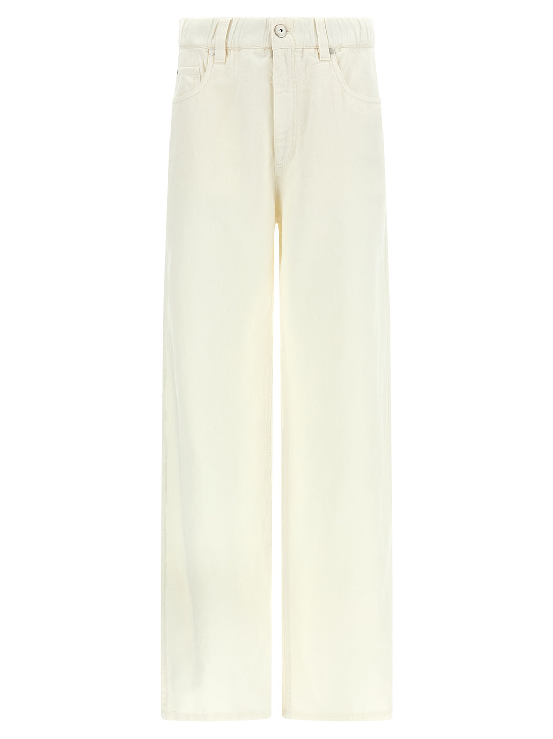Brunello Cucinelli Cotton Trousers Pantaloni - Beige | 3f71efbd1316e1e55fa16359b0739179f4b8b2f5