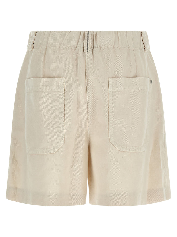 Brunello Cucinelli Baggy Bermuda e Short - Beige | 53c82363fc3e738a87d588aaf8d3929a570e1e96