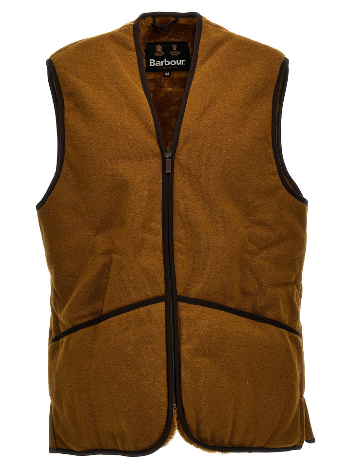Barbour Reversible Vest Gilet - Marrone | 723b3b953efaeb8ce1e0ce4fd03e40fb2544a6ea