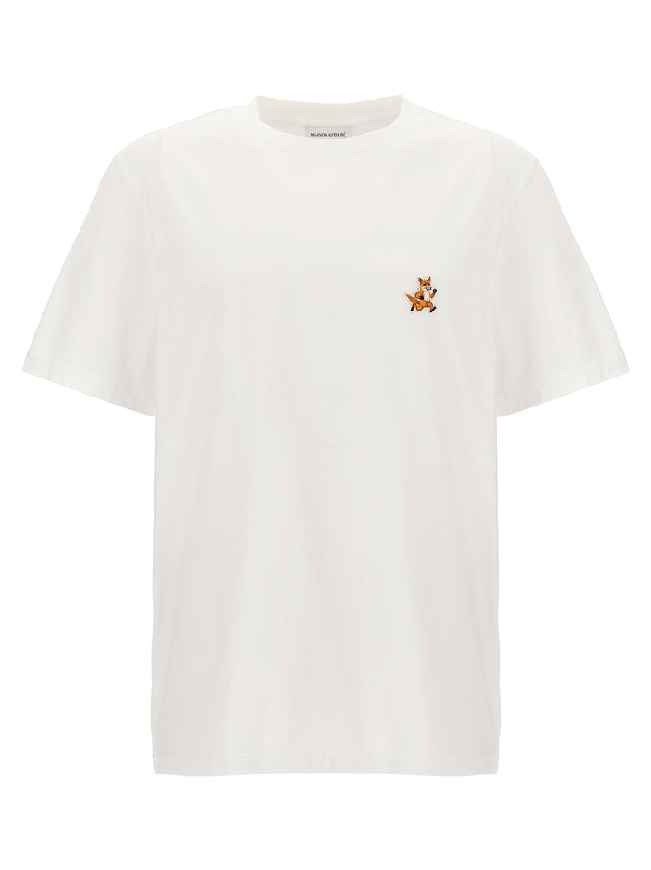 Speedy Fox Patch T Shirt Bianco