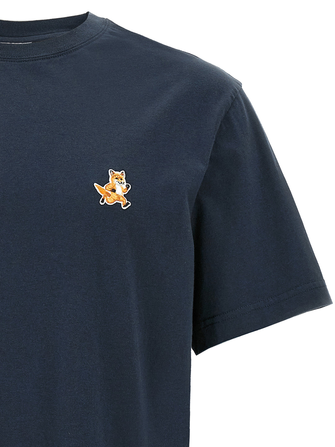Maison Kitsune Speedy Fox T shirt - Blu | 5b2d6a3a2064135f55ce76e3677d8107d29c5f14