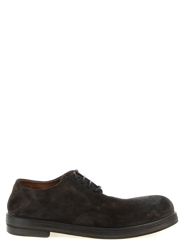 Zucca Zeppa Stringate Marrone