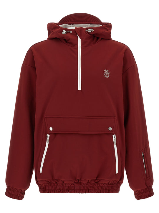 Sweatshirt Jacket Puffer Jackets Bordeaux