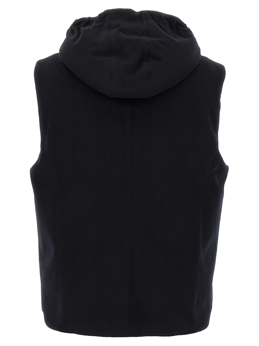 Brunello Cucinelli Padded Wool Vest Gilet - Nero | 83b591b6a73370abf0462c75462cd4dde14712a9