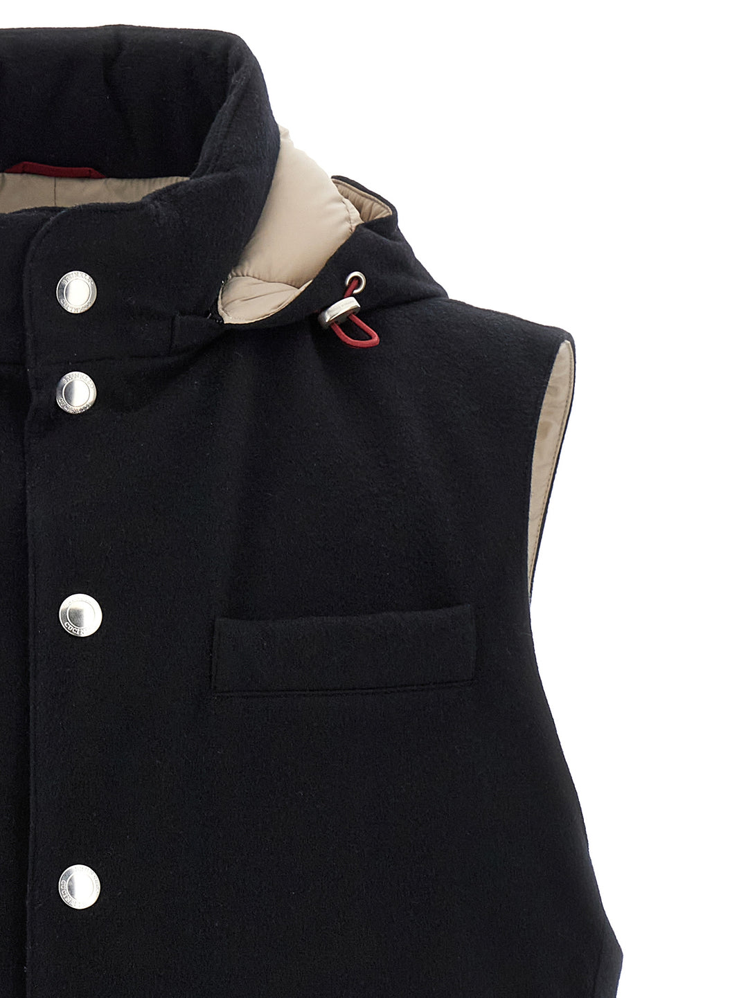 Brunello Cucinelli Padded Wool Vest Gilet - Nero | b493bbf3dbf279b4f918c9bb52a3dfa32e9ec7c1
