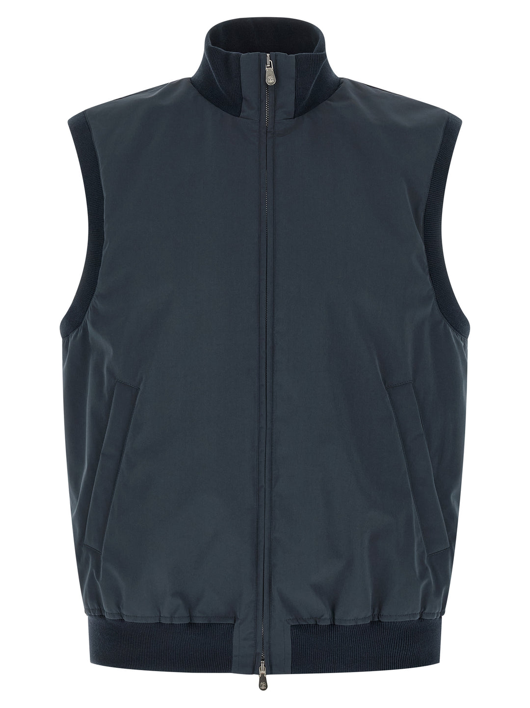 Brunello Cucinelli Thermore® Padded Vest Gilet - Blu | 97becec747ca168b6bbb9a03d73b8c6394d38303