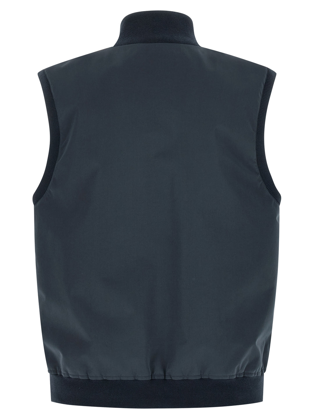 Brunello Cucinelli Thermore® Padded Vest Gilet - Blu | e179e4d6d4bd9f0a7fcc38eaacdb3269f67085fa