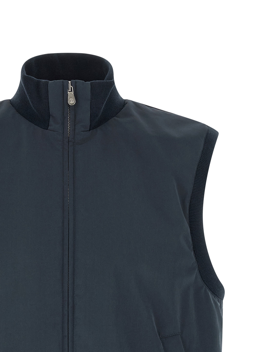 Brunello Cucinelli Thermore® Padded Vest Gilet - Blu | 5a39cd6df561bbda89c330910fdcbc00ad87320b