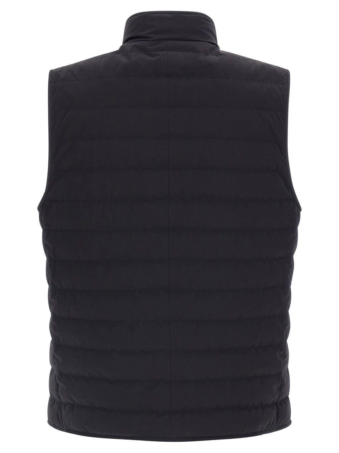 Brunello Cucinelli Quilted Vest Gilet - Blu | 0e232a9c1bb32bf6c6f3a31d07305994b48540b2