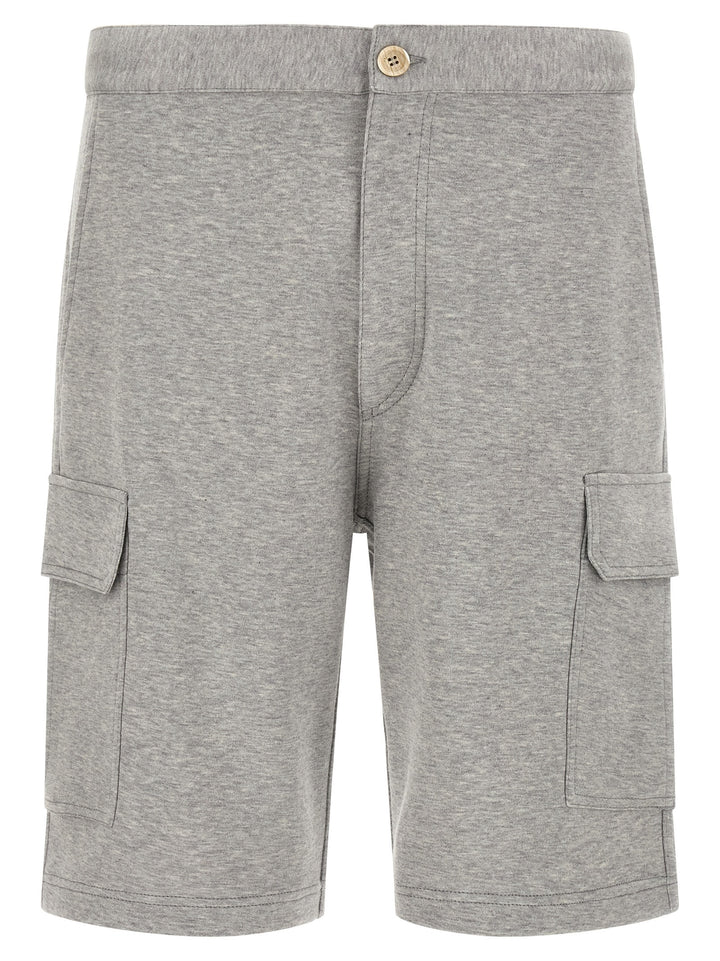 Brunello Cucinelli Cargo Bermuda Shorts Bermuda e Short - Grigio | 9afea1c479b3a3642d8ba61a921a78ca542984d7
