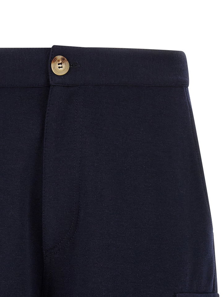 Brunello Cucinelli Cargo Bermuda Shorts Bermuda e Short - Blu | 9005c91a9eab3af01449da121ea42d77b6e46915