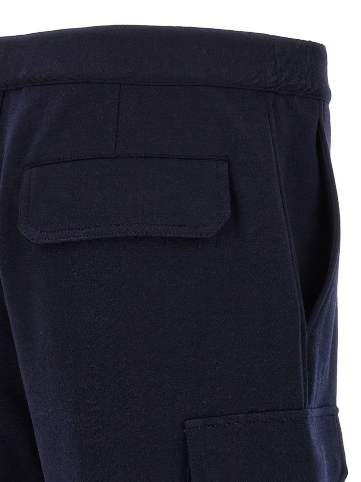 Brunello Cucinelli Cargo Bermuda Shorts Bermuda e Short - Blu | 07d858d29d66c73527c9b00cc6e0d98278b84de2