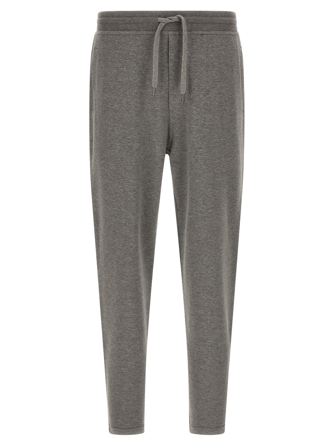 Brunello Cucinelli Cotton Blend Joggers Pantaloni - Grigio | 02334552857e3330be14481139ed9149c0f4aae4