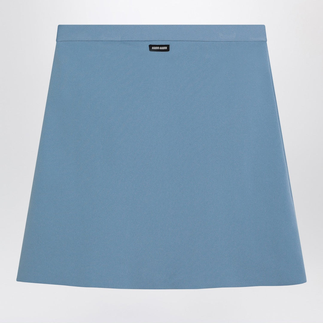 Miu Miu Gonne - Celeste | bcae800f9973581cb23aa882cd009d423e664d93